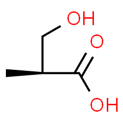 ChemSpider 2D Image | (S)-3-Hydroxyisobutyric acid | C4H8O3