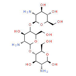ChemSpider 2D Image | D-Glucosaminide | C18H35N3O13