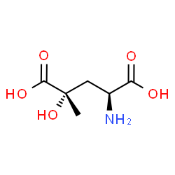 ChemSpider 2D Image | (2S,4S)-4-Amino-2-hydroxy-2-methylpentanedioic acid | C6H11NO5