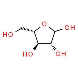 ChemSpider 2D Image | L-Arabinofuranose | C5H10O5