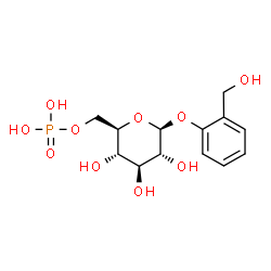 ChemSpider 2D Image | Salicin 6-phosphate | C13H19O10P