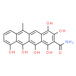 ChemSpider 2D Image | 4-Hydroxy-6-methylpretetramide | C20H15NO7