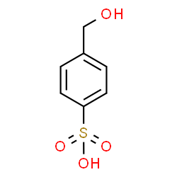 ChemSpider 2D Image | 4-(Hydroxymethyl)benzenesulfonic acid | C7H8O4S