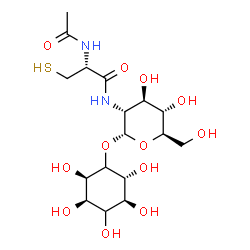 ChemSpider 2D Image | Mycothiol | C17H30N2O12S