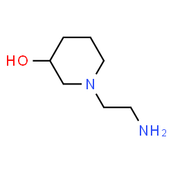 ChemSpider 2D Image | 1-(2-Aminoethyl)-3-piperidinol | C7H16N2O