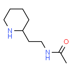ChemSpider 2D Image | N-(2-Piperidin-2-ylethyl)acetamide | C9H18N2O
