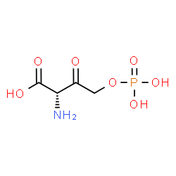 ChemSpider 2D Image | 3-Oxo-O-phosphono-L-homoserine | C4H8NO7P