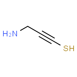 ChemSpider 2D Image | 3-Amino-1-propyne-1-thiol | C3H5NS