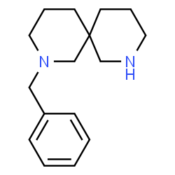 ChemSpider 2D Image | 2-Benzyl-2,8-diazaspiro[5.5]undecane | C16H24N2