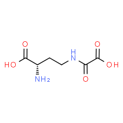 ChemSpider 2D Image | (2S)-2-amino-4-((carboxycarbonyl)amino)butanoic acid | C6H10N2O5