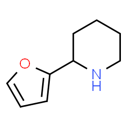 ChemSpider 2D Image | 2-(2-Furyl)piperidine | C9H13NO