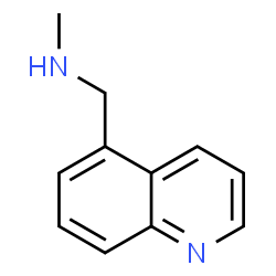 ChemSpider 2D Image | N-Methyl-1-(5-quinolinyl)methanamine | C11H12N2
