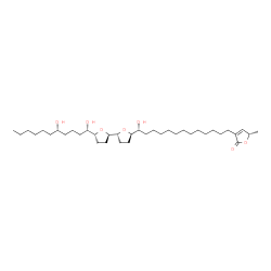 ChemSpider 2D Image | Annonin I | C37H66O7