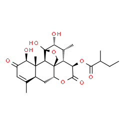 ChemSpider 2D Image | ailanthinone | C25H34O9