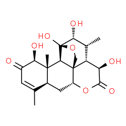 ChemSpider 2D Image | glaucarubolone | C20H26O8