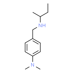 ChemSpider 2D Image | 4-[(sec-Butylamino)methyl]-N,N-dimethylaniline | C13H22N2