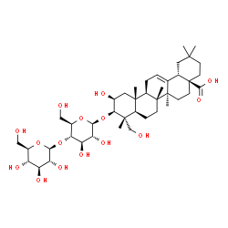 ChemSpider 2D Image | Bayogenin 3-O-cellobioside | C42H68O15
