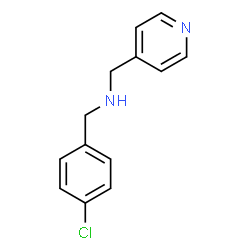 ChemSpider 2D Image | 1-(4-Chlorophenyl)-N-(4-pyridinylmethyl)methanamine | C13H13ClN2
