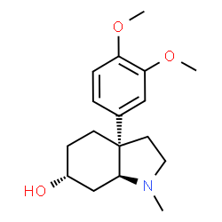 ChemSpider 2D Image | Mesembrinol | C17H25NO3