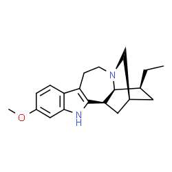 ChemSpider 2D Image | Tabernanthine | C20H26N2O