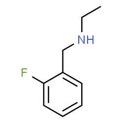 ChemSpider 2D Image | N-(2-Fluorobenzyl)ethanamine | C9H12FN
