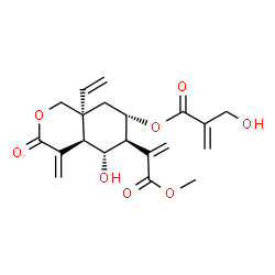 ChemSpider 2D Image | Vernodalol | C20H24O8
