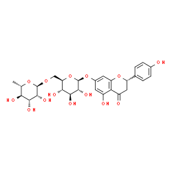 ChemSpider 2D Image | Narirutin | C27H32O14