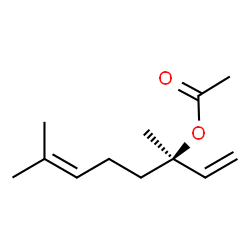 ChemSpider 2D Image | Licareol acetate | C12H20O2