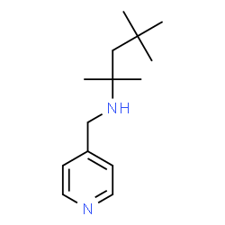 ChemSpider 2D Image | 2,4,4-Trimethyl-N-(4-pyridinylmethyl)-2-pentanamine | C14H24N2