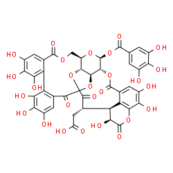 ChemSpider 2D Image | chebulagic acid | C41H30O27