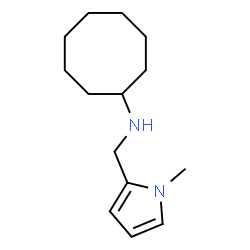 ChemSpider 2D Image | Cyclooctyl-(1-methyl-1H-pyrrol-2-ylmethyl)-amine | C14H24N2