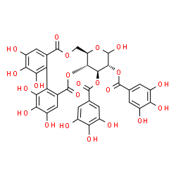 ChemSpider 2D Image | TELLIMAGRANDIN I | C34H26O22
