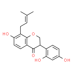 ChemSpider 2D Image | 5-Deoxykievitone | C20H20O5