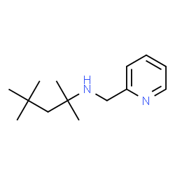 ChemSpider 2D Image | 2,4,4-Trimethyl-N-(2-pyridinylmethyl)-2-pentanamine | C14H24N2