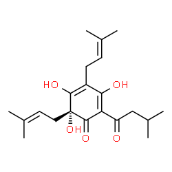 ChemSpider 2D Image | (R)-Humulone | C21H30O5
