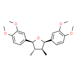ChemSpider 2D Image | Veraguensin | C22H28O5