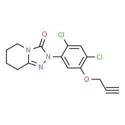 ChemSpider 2D Image | azafenidin | C15H13Cl2N3O2