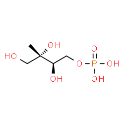 ChemSpider 2D Image | 2-C-methylerythritol 4-phosphate | C5H13O7P