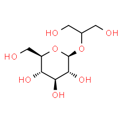 ChemSpider 2D Image | 2-O-(beta-D-glucosyl)glycerol | C9H18O8