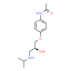 ChemSpider 2D Image | (S)-practolol | C14H22N2O3
