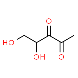 ChemSpider 2D Image | 4,5-Dihydroxy-2,3-pentanedione | C5H8O4