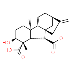 ChemSpider 2D Image | gibberellin A14 | C20H28O5