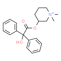 ChemSpider 2D Image | Mepenzolate | C21H26NO3