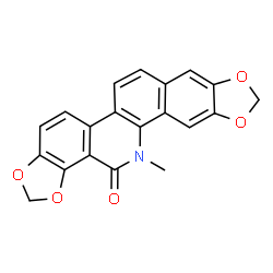 ChemSpider 2D Image | Oxysanguinarine | C20H13NO5