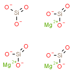 ChemSpider 2D Image | silanediolate, oxo-, trimagnesium salt | Mg3O12Si4
