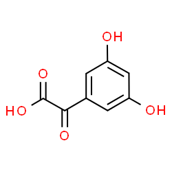 ChemSpider 2D Image | 3,5-dihydroxyphenylglyoxylic acid | C8H6O5