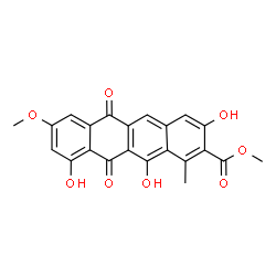 ChemSpider 2D Image | Tetracenomycin B2 | C22H16O8