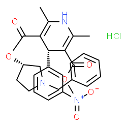ChemSpider 2D Image | Barnidipine HCl | C27H30ClN3O6
