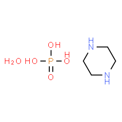 ChemSpider 2D Image | Piperazine Phosphate | C4H15N2O5P