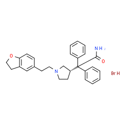 ChemSpider 2D Image | Darifenacin Hydrobromide | C28H31BrN2O2